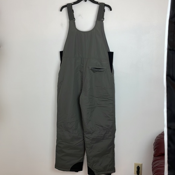 NWT UNISEX YOUTH TOBOGGAN INSULATED BIB Size X-LARGE Color Grey - Picture 9 of 10